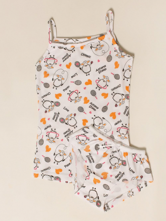 Детский комплект для девочки "Овечка" арт. дк182о