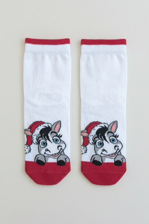 Женские носки стандарт Бурка / белый