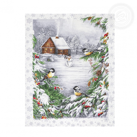 Набор полотенец рогожка / Студеная пора