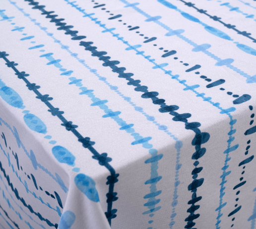 Скатерть рогожка / Средиземноморье 1