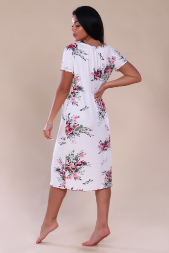 Женская сорочка 916 / Молочный