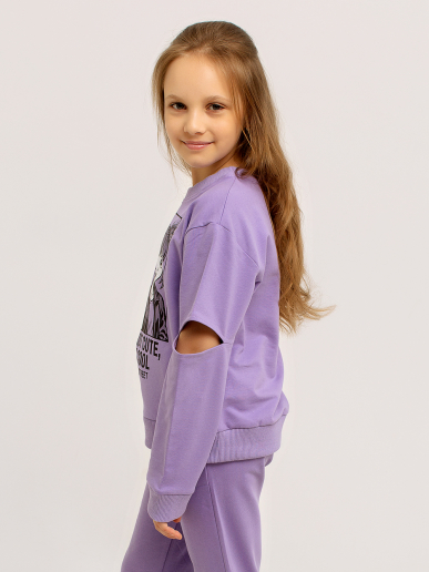 Толстовка детская "Cool" арт. дк336л / Лиловый