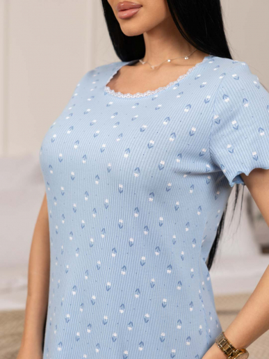 Женская сорочка мод.2131 / Голубой