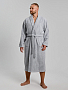 Халат мужской Комфорт-4 / светло-серый