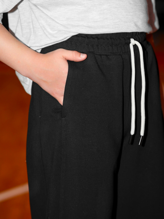 Брюки для мальчика Успех-4 / черный