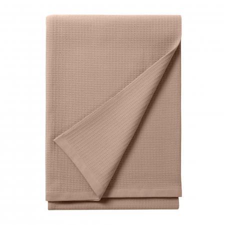 Простыня "Волшебная Ночь" Текстура вафля+ровное gолотно / Мокко