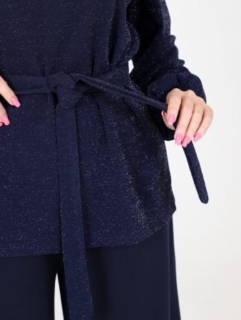 Костюм женский Цепочка / синий