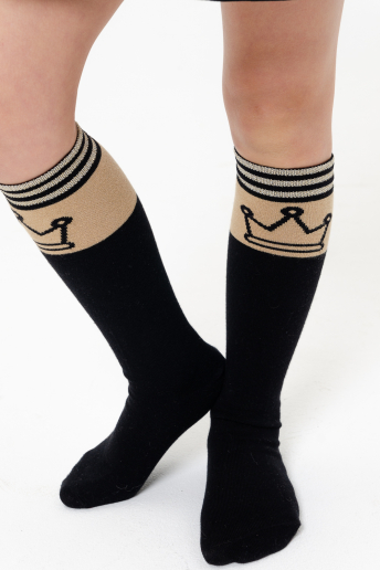 Детские гольфы Корона (набор 2 пары) / бежевый