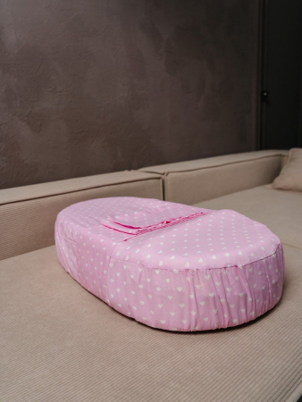 Подушка c эффектом памяти «Baby-Люлька» / сердечки