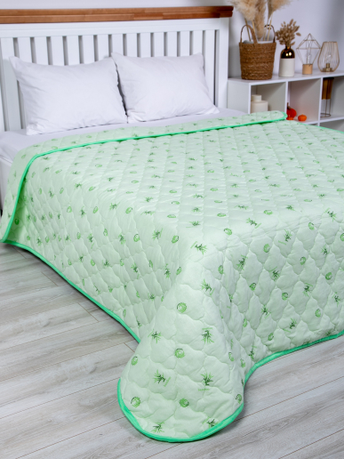 Одеяло-покрывало "Бамбуковое волокно" поплин 300 гр/м2