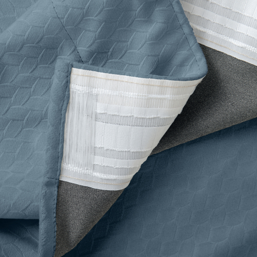 Комплект штор "Волшебная Ночь" Бархатный Блэкаут / Светлый маренго