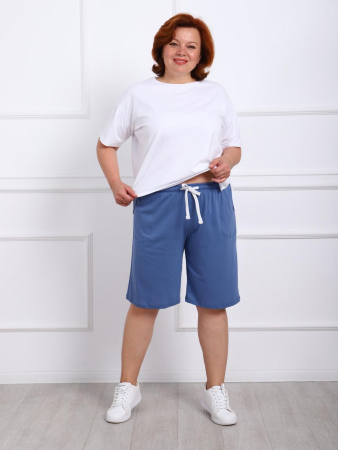 Женские шорты Ранчо / голубой