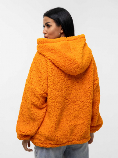 Женская толстовка мод.1770/6 (оверсайз) / Оранжевый