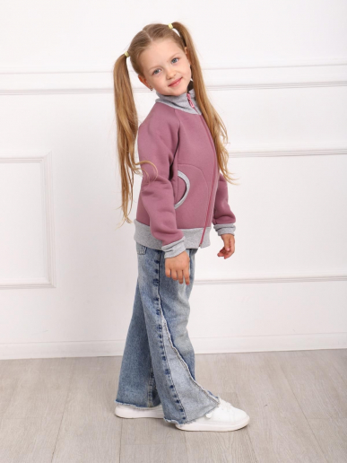 Толстовка детская Киндер / сухая роза