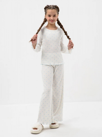 Детская пижама "Ажурные сны" длинный рукав