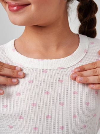 Детская пижама "Ажурные сны" длинный рукав