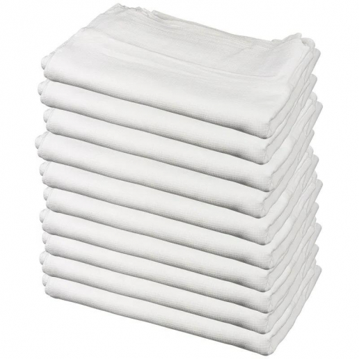 Полотенце вафельное белое 160 гр/м2 / Распродажа