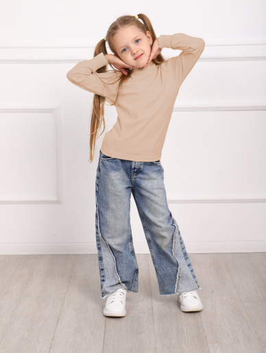 Лонгслив детский Лойс / молочный