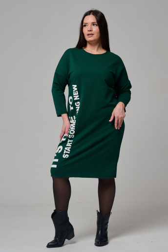 Женское платье 7501 / изумруд