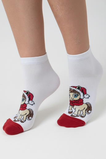 Женские носки стандарт Молли / белый