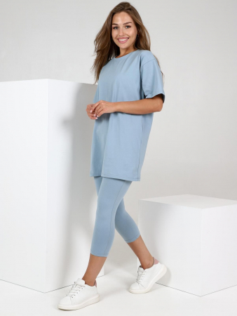 Женские бриджи Митэ / серо-голубой