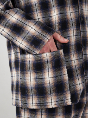 Мужская пижама "Добрый вечер" 2162-Ф / Темно-синий