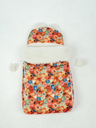 Детский конверт меховой на выписку / Марки