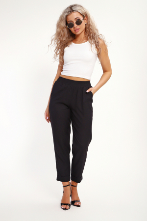 Женские брюки 32831 / черный
