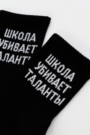 Детские носки стандарт Талант (набор 2 пары) / черный