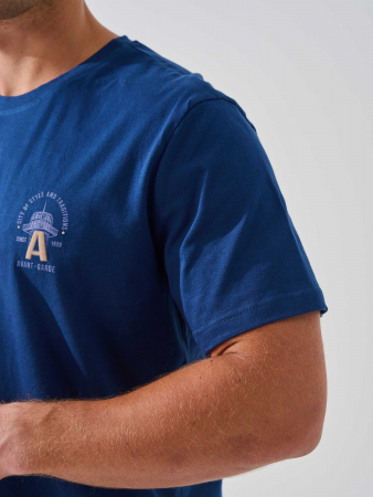 Мужская пижама "Авангард" 2390-К/Ф / Синий