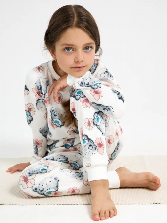 Детская пижама с брюками "Утро" / Мишка Тедди