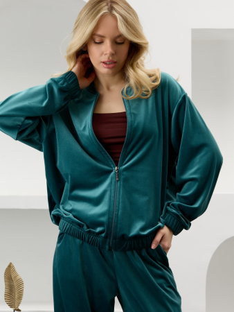 Женский костюм Альба / изумрудный