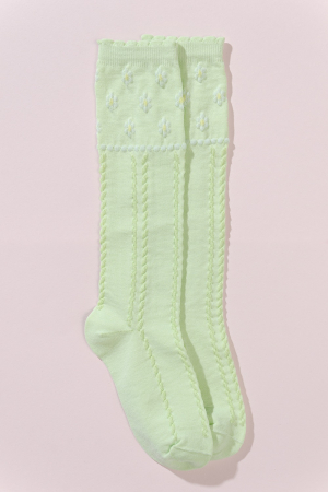 Детские гольфы Незабудка (набор 2 пары) / салатовый