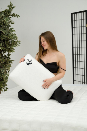 Подушка PandaHug классической формы 50x30x10 + аромароллер