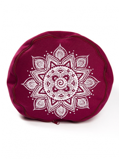 Болстер для йоги "Релакс" / бордо