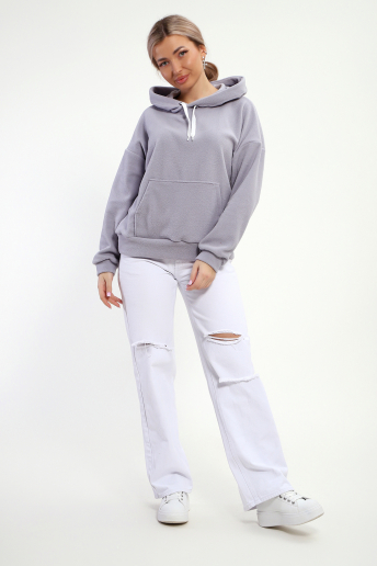 Женская толстовка 18114 / светло-серый