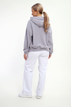 Женская толстовка 18114 / светло-серый