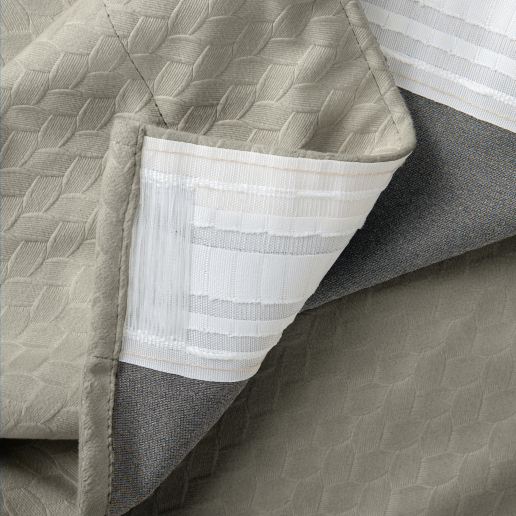 Комплект штор "Волшебная Ночь" Бархатный Блэкаут / Туман