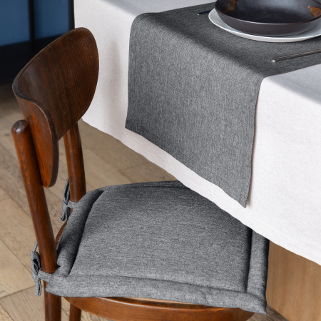 Подушка для стула "Волшебная Ночь" 40/40 Базальт