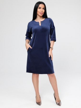 Женское платье Карисса / темно-синий