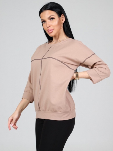 Женский свитшот Николет / бежевый