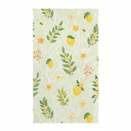 Полотенце вафельное "Самойловский Текстиль" / Лимонный сад компаньон