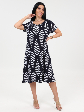 Женское платье М-999 / Пихта синий