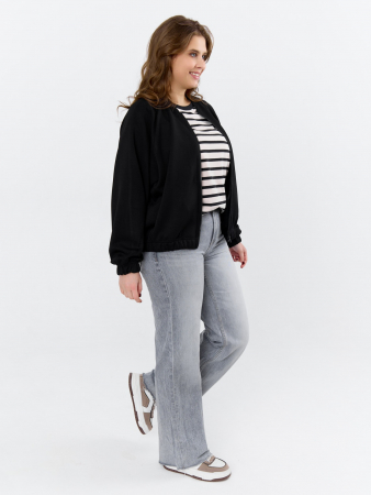 Женский бомбер Нео-1 БО-004 / чёрный