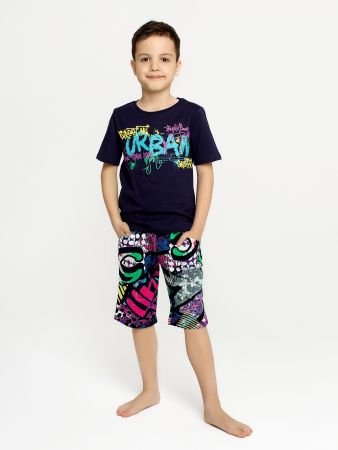Шорты для мальчика Граффити арт. дк237гф