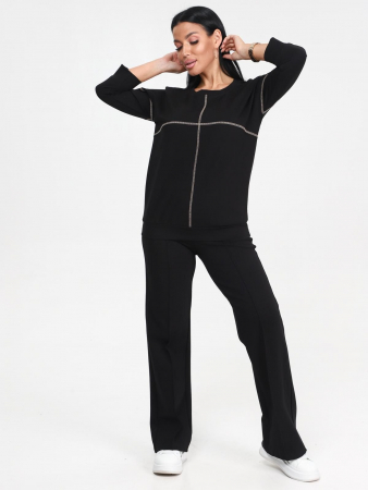 Женский свитшот Николет / черный