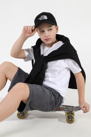 Шорты для мальчика Вильям-1 / темно-серый