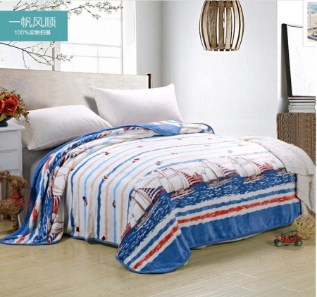 Плед велсофт / Расцветки в ассортименте