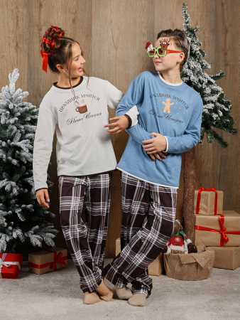 Костюм для девочки Твикс-1 / молочный