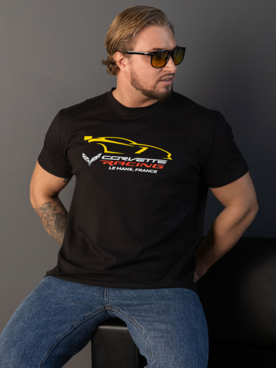 Мужская футболка мод.2164/2 / Черный